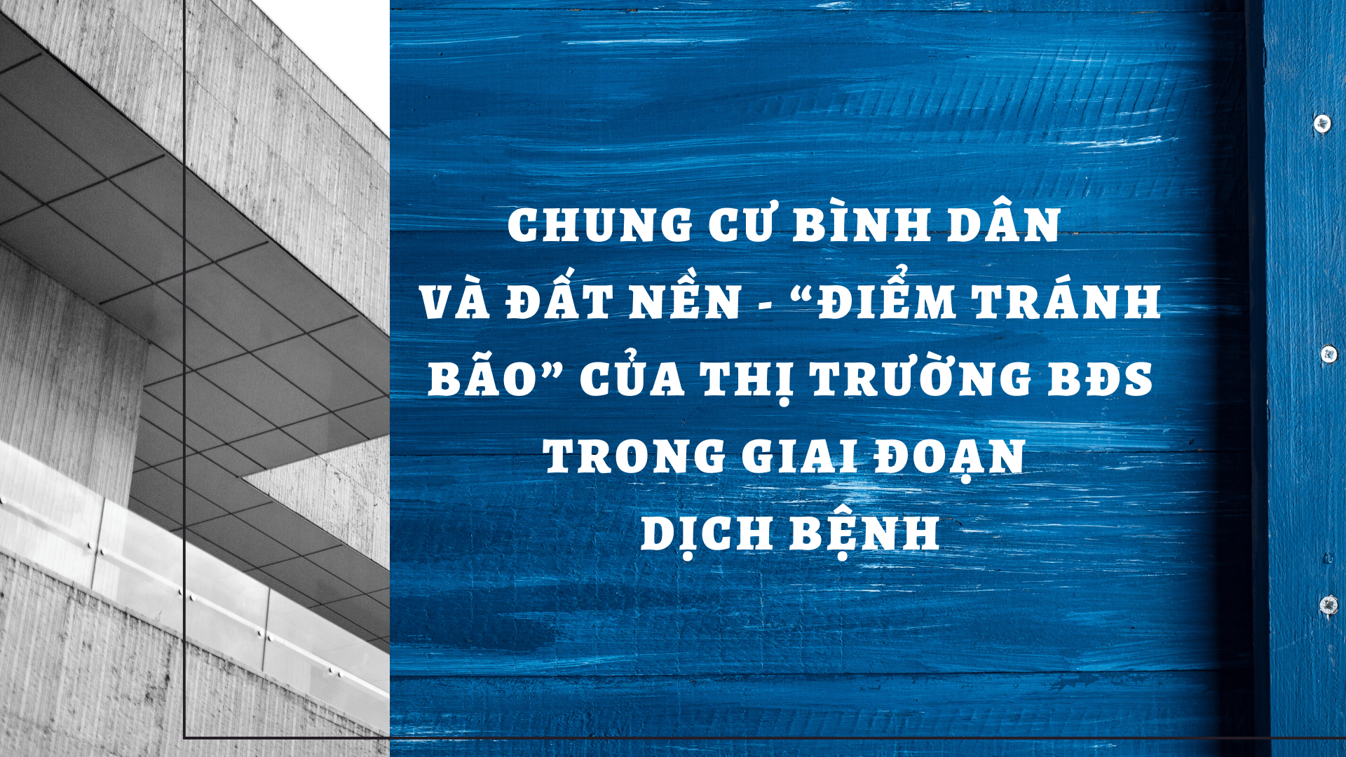 Chung cu binh dan va dat nen diem tranh bao cua thi truong BDS trong giai doan dich benh min