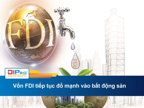 Vốn FDI tiếp tục đổ mạnh vào bất động sản