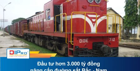 Đầu tư hơn 3.000 tỷ đồng nâng cấp đường sắt Bắc - Nam
