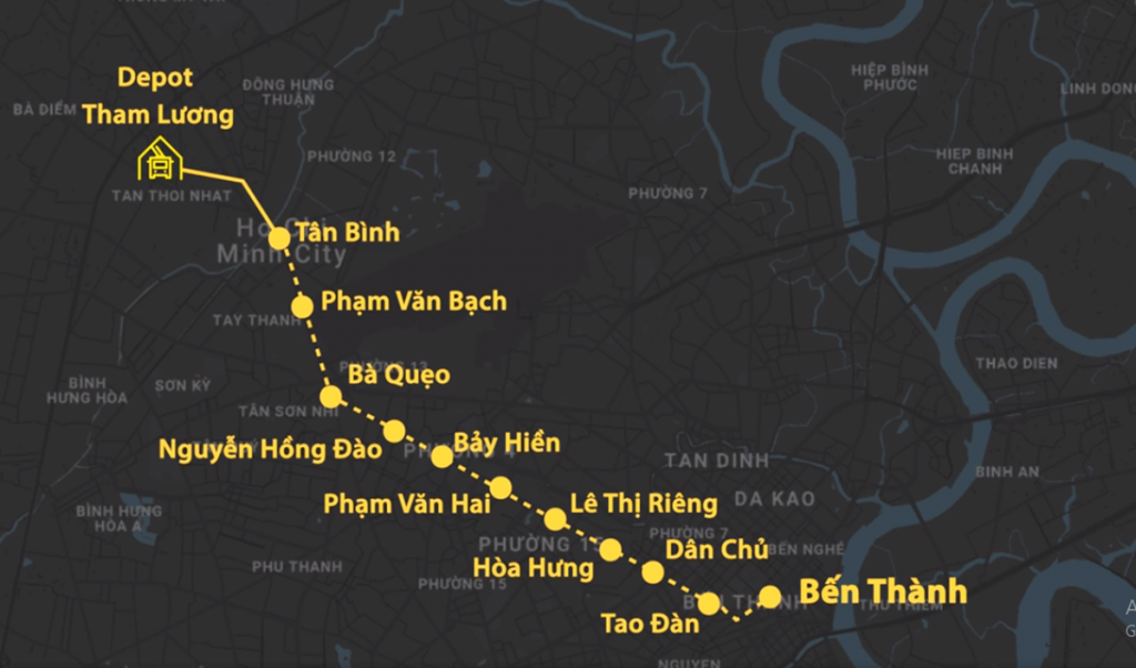 Metro Số 2 có thể lùi thời gian khởi công đến năm 2025