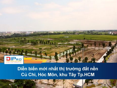 Diễn biến mới nhất thị trường đất nền Củ Chi, Hóc Môn, khu Tây Tp.HCM