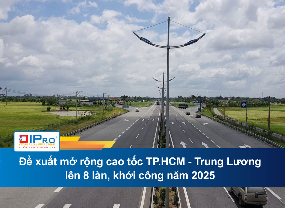 Đề xuất mở rộng cao tốc TP.HCM - Trung Lương lên 8 làn, khởi công năm 2025